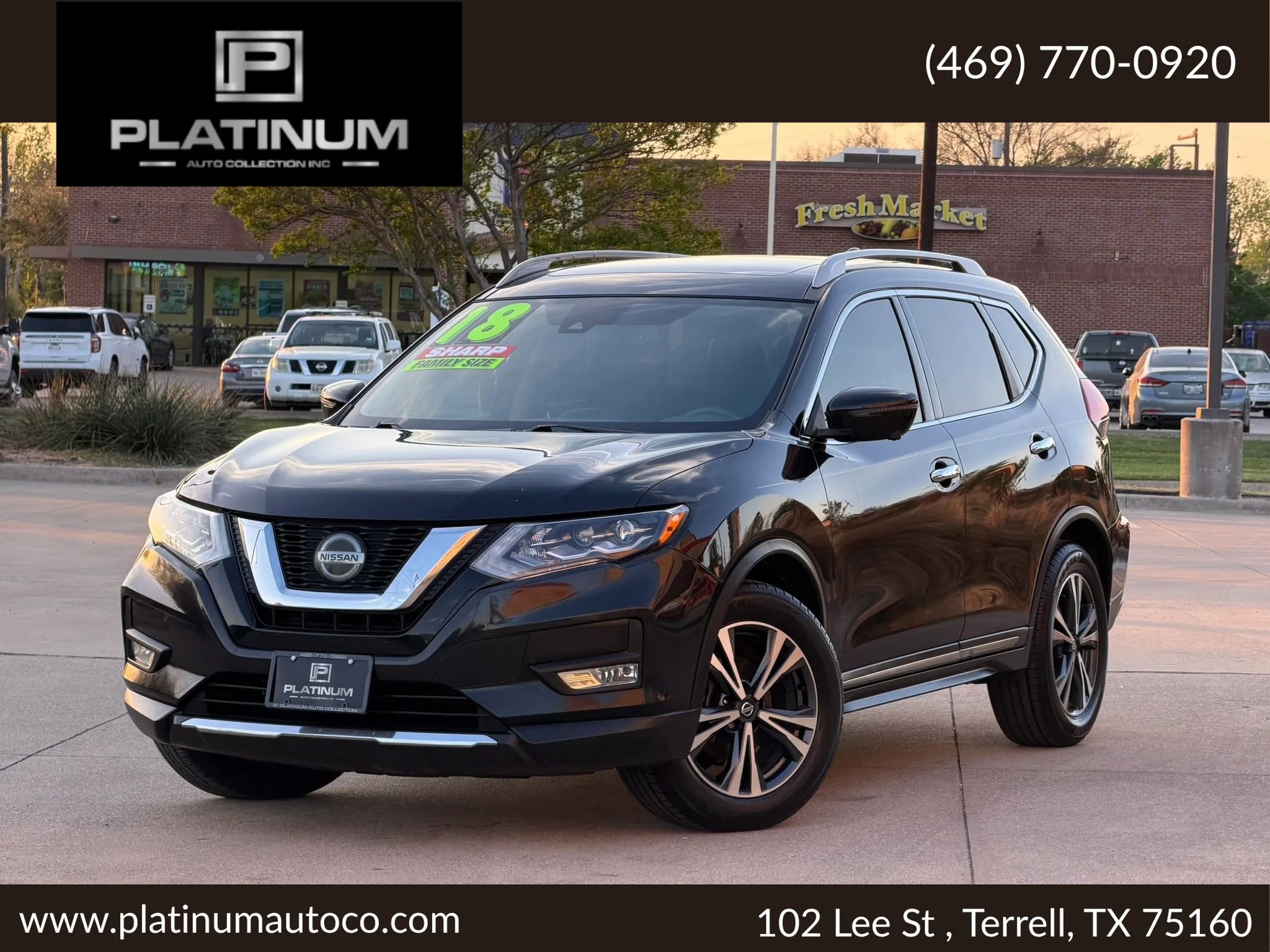 Used 2018 Nissan Rogue SL w/ Premium Package