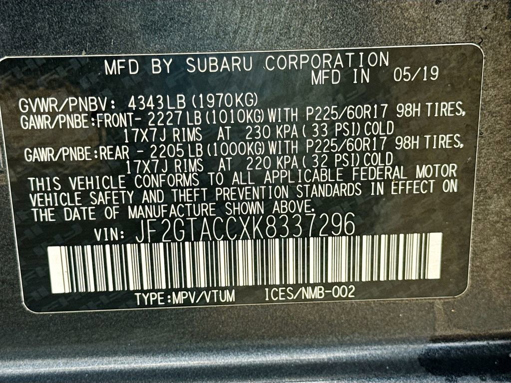 Used 2019 Subaru Crosstrek 2.0i Premium w/ Popular Package #3 image 40