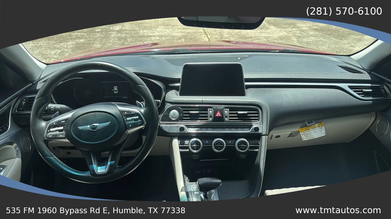 Used 2021 Genesis G70 2.0T w/ Elite Package RWD image 9