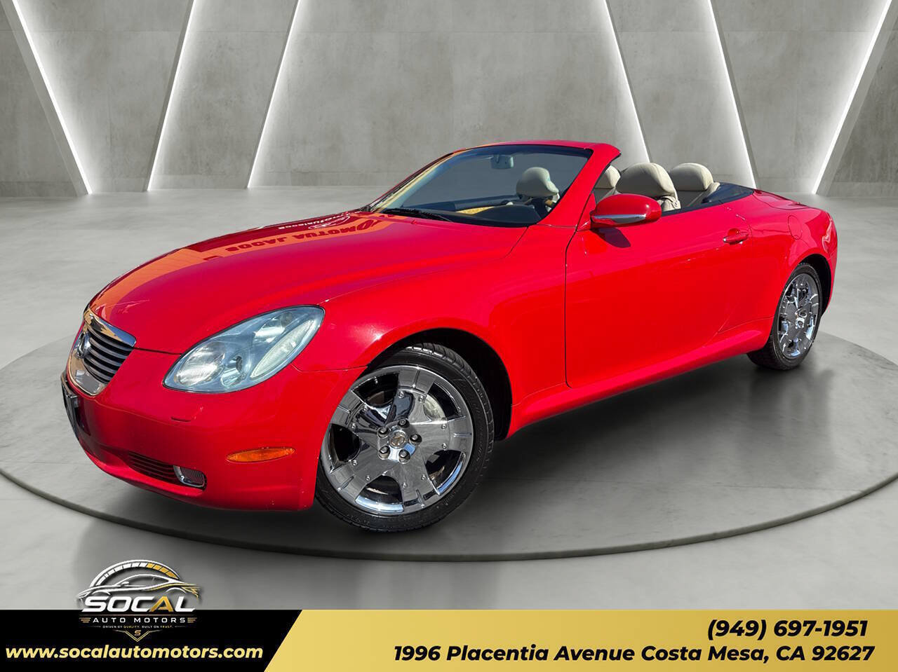 Used 2003 Lexus SC 430 Convertible RWD image 1