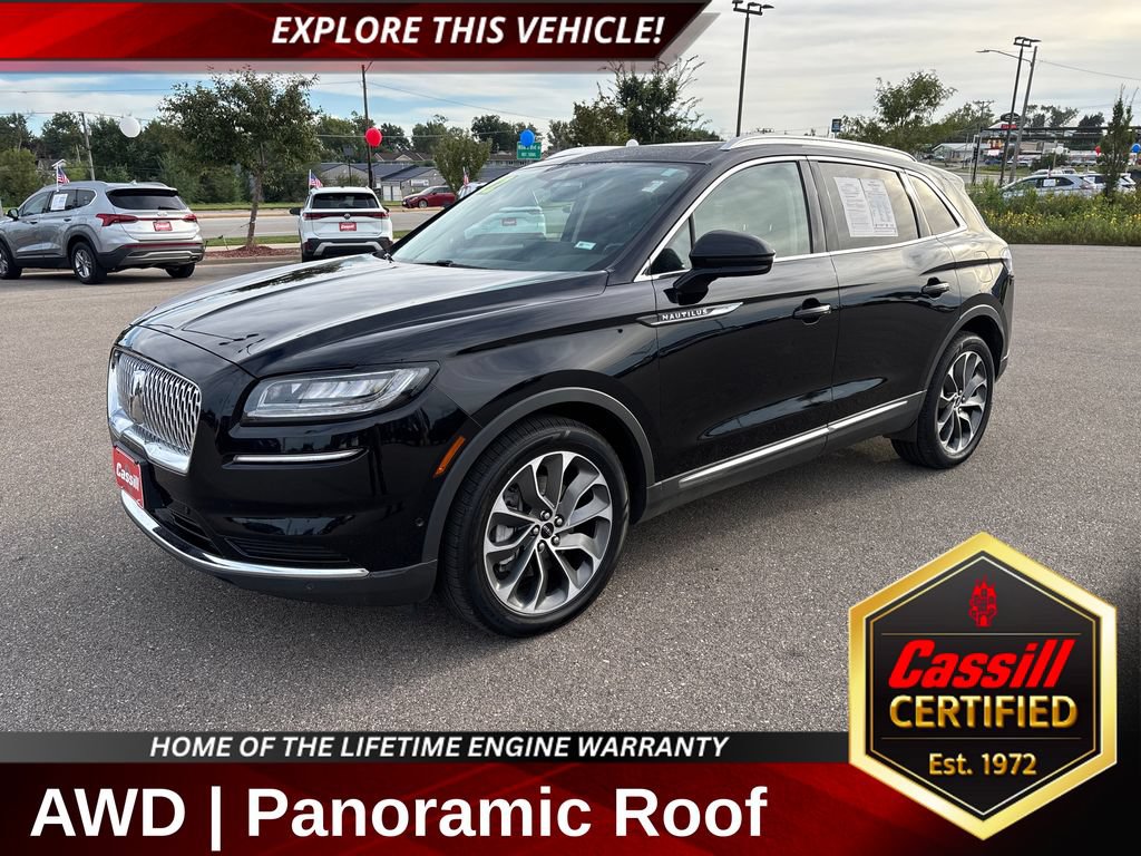 Used 2022 Lincoln Nautilus Reserve w/ Equipment Group 201A AWD/4WD 360° Tour