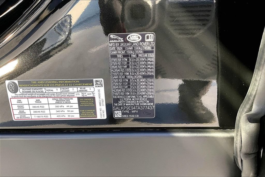 New 2026 Land Rover Range Rover SE AWD/4WD image 8