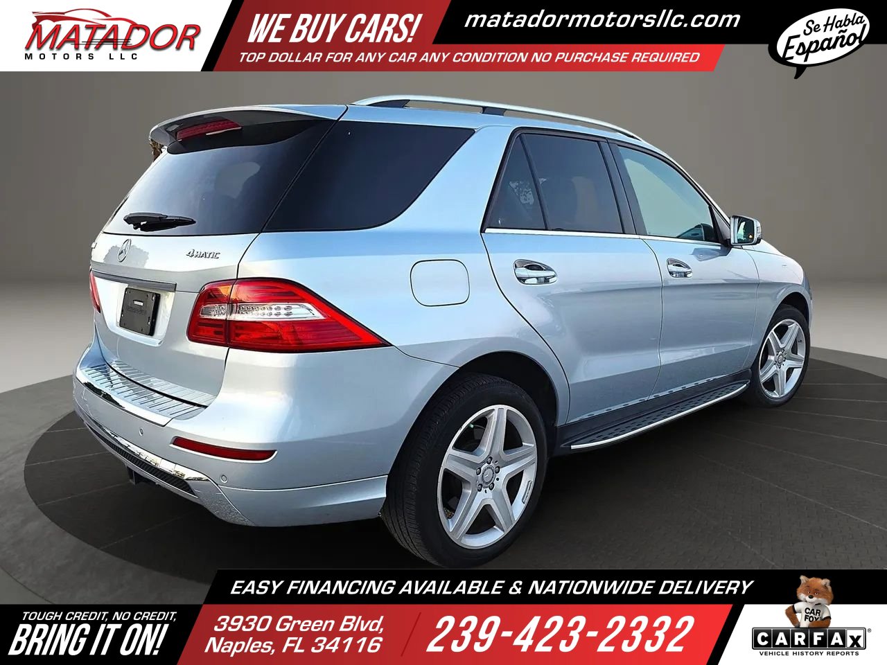 Used 2015 Mercedes-Benz ML 400 4MATIC w/ Driver Assistance Package image 5
