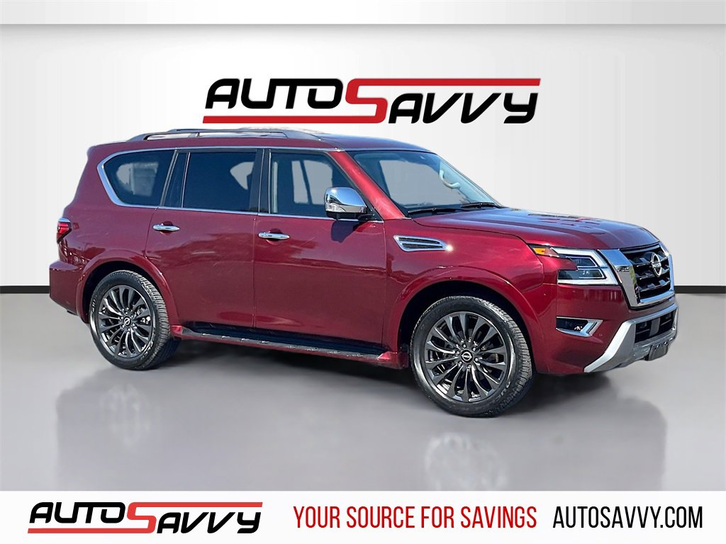 Used 2023 Nissan Armada Platinum w/ Captain's Chairs Package