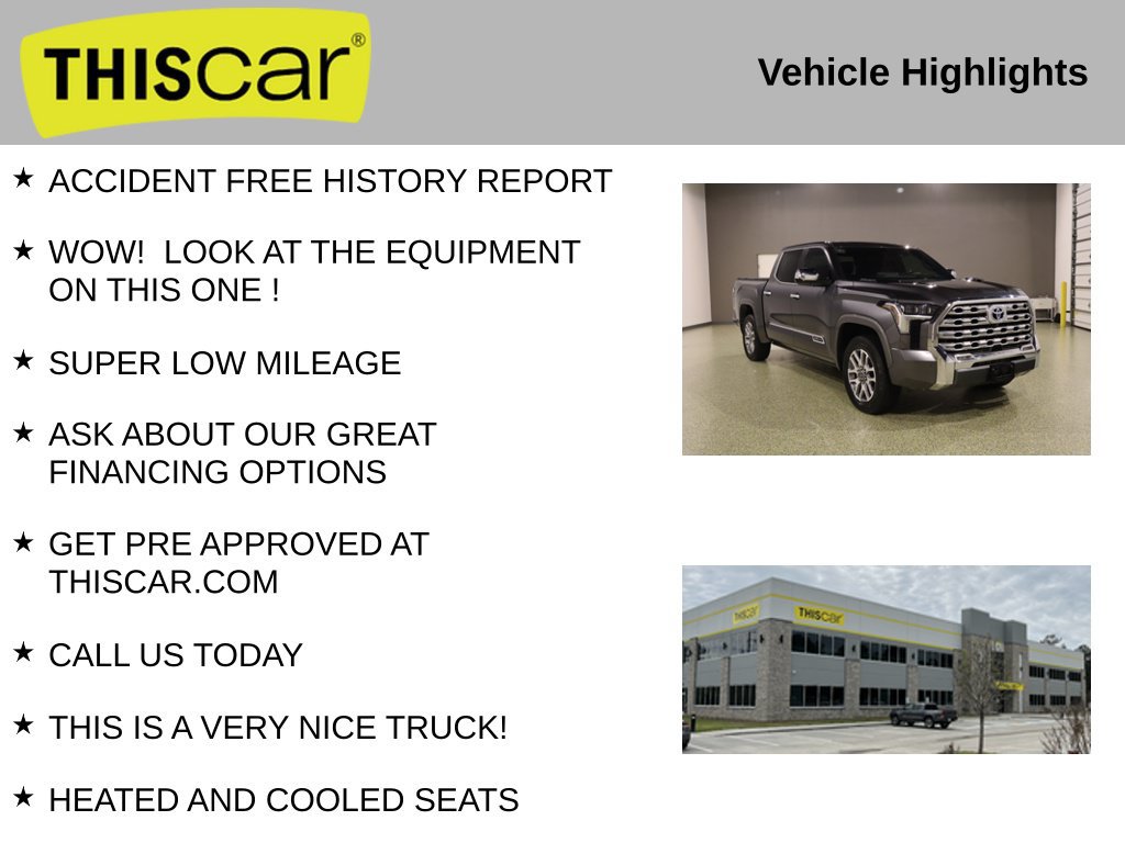 Used 2024 Toyota Tundra 1794 Edition AWD/4WD image 12