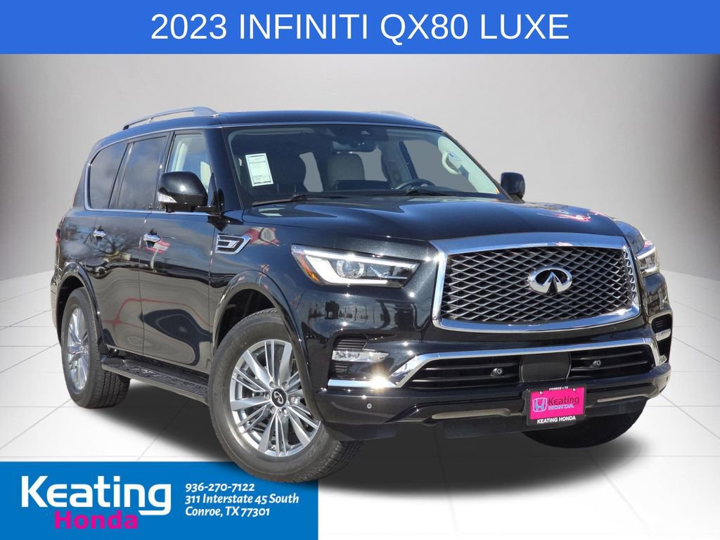 Used 2023 INFINITI QX80 Luxe w/ Cargo Package