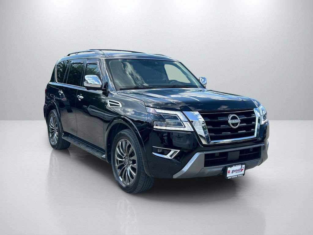 Used 2024 Nissan Armada Platinum w/ Cargo Package AWD/4WD video 3