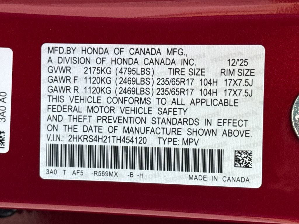 New 2026 Honda CR-V LX image 28