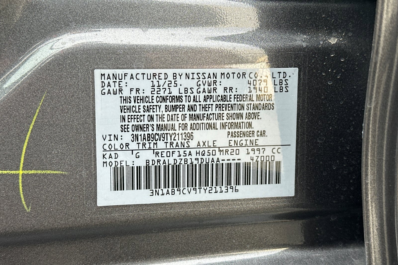 New 2026 Nissan Sentra SV w/ Floor Mat Package image 22