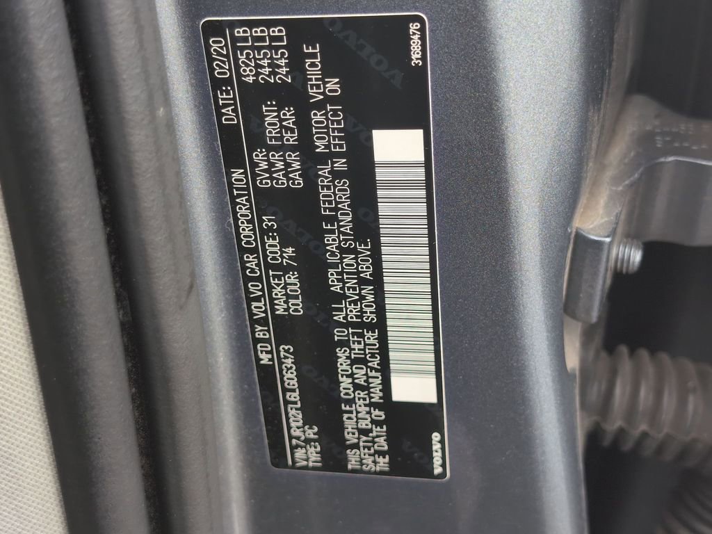 Used 2020 Volvo S60 T5 Inscription w/ Protection Package Premier image 31