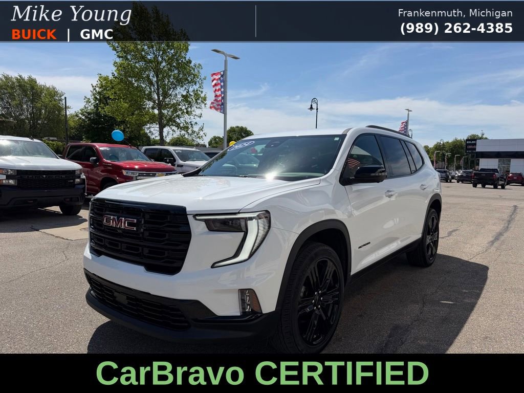 Certified 2024 GMC Acadia Elevation w/ Black Edition