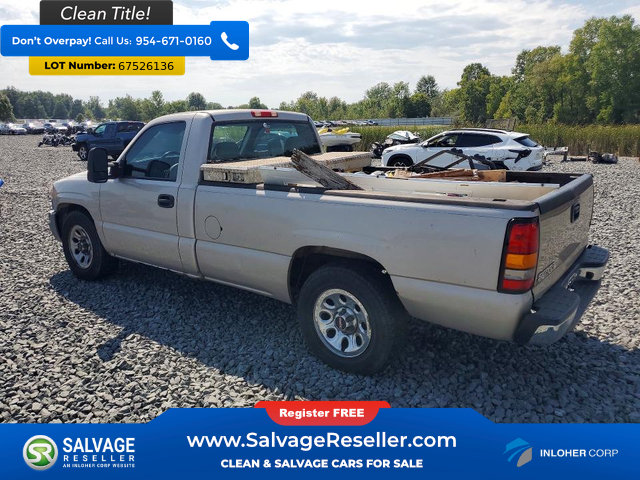 Used 2005 GMC Sierra 1500 W/T RWD image 3