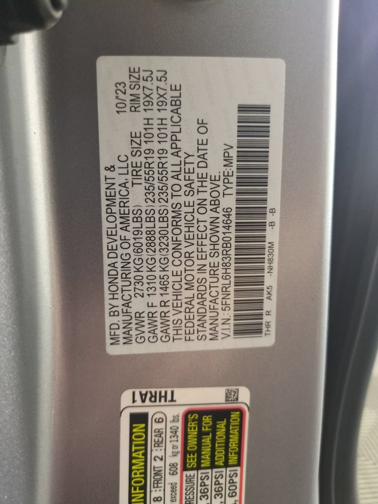 Certified 2024 Honda Odyssey Touring image 33