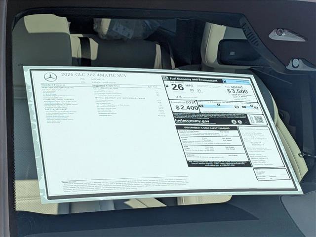 New 2026 Mercedes-Benz GLC 300 4MATIC image 20