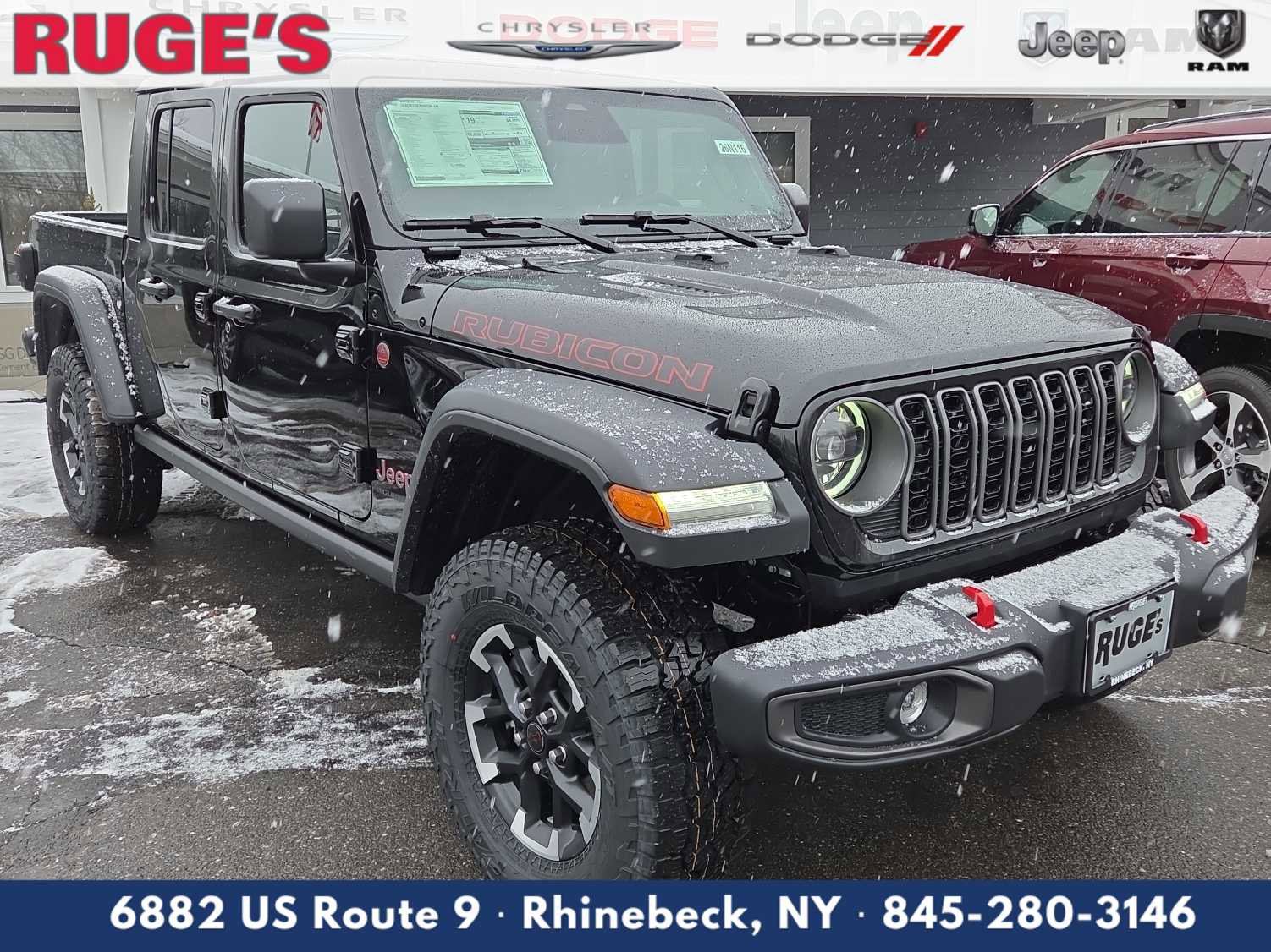 New 2026 Jeep Gladiator Rubicon w/ Steel Power Dome Hood Package
