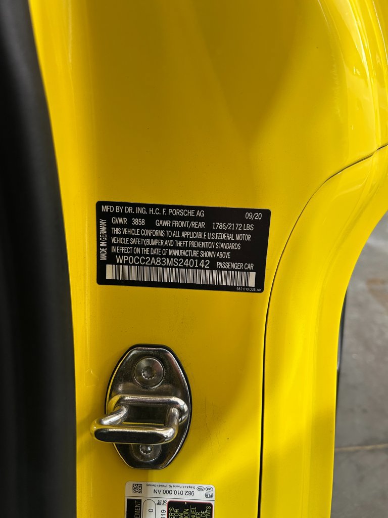 Certified 2021 Porsche 718 Boxster Spyder RWD image 31
