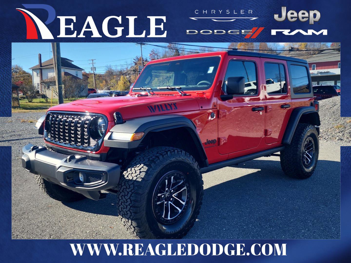 New 2026 Jeep Wrangler Willys