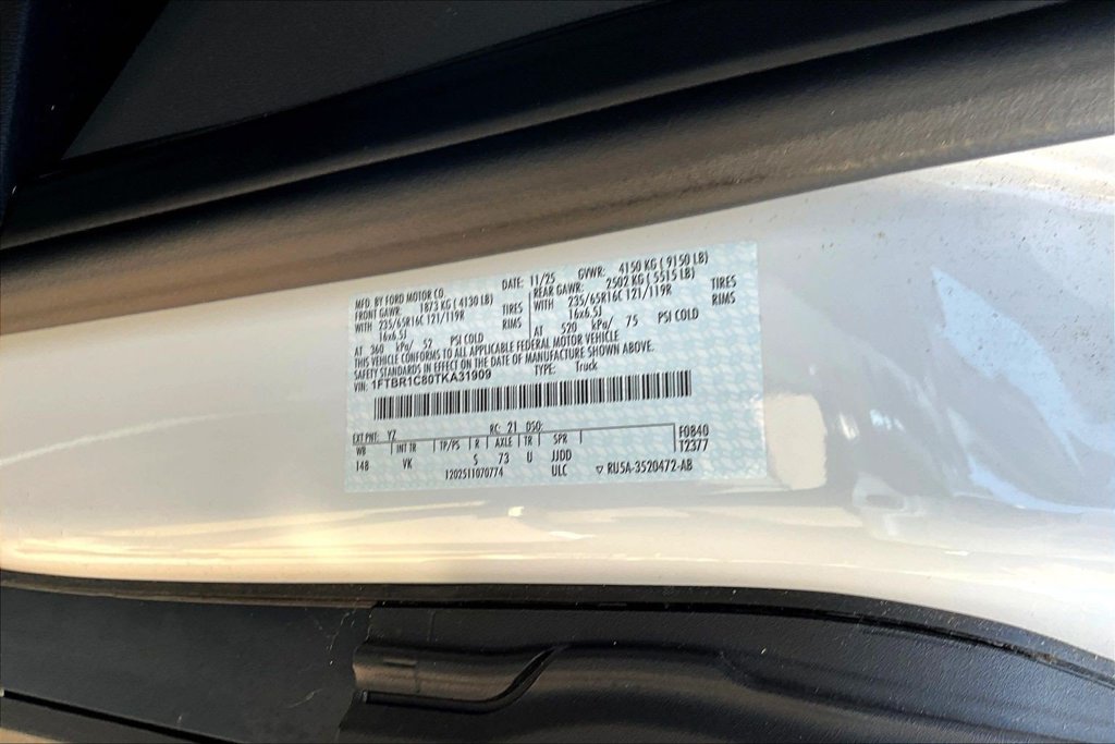 Certified 2026 Ford Transit 250 148 Medium Roof RWD image 20