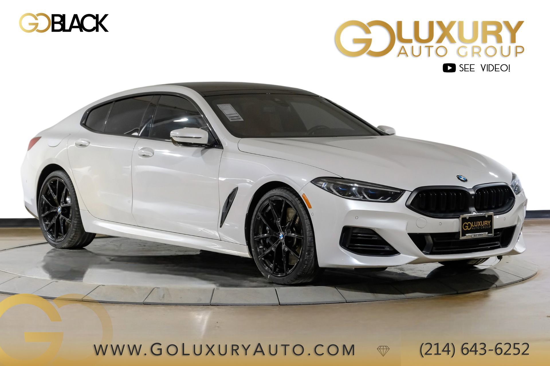 Used 2023 BMW 840i Gran Coupe w/ Comfort Seating Package video 1