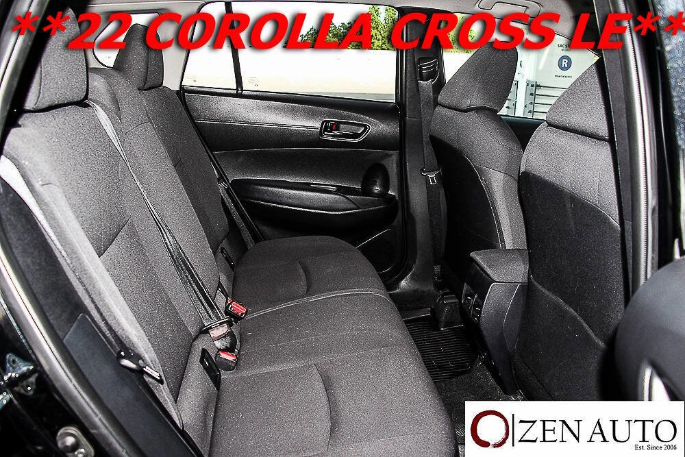 Used 2022 Toyota Corolla Cross LE w/ Black Badges Package (TMS) image 29
