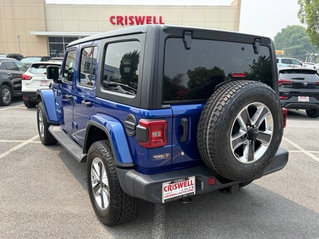 Used 2020 Jeep Wrangler Unlimited Sahara w/ Safety Group AWD/4WD image 5