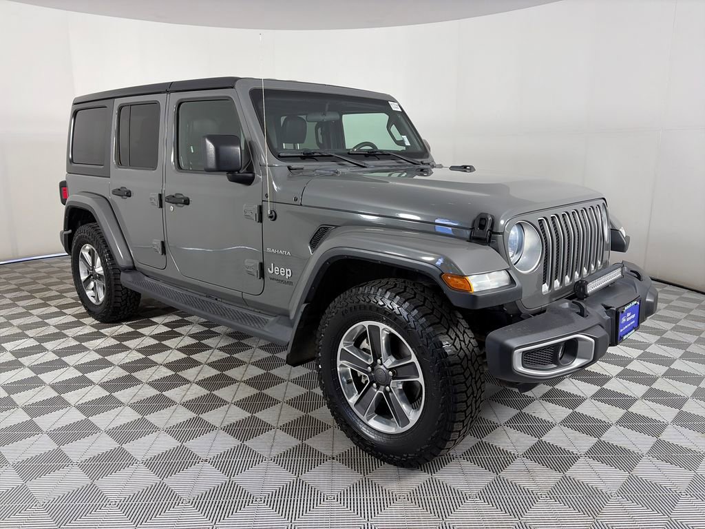 Used 2018 Jeep Wrangler Unlimited Sahara w/ Cold Weather Group AWD/4WD image 1