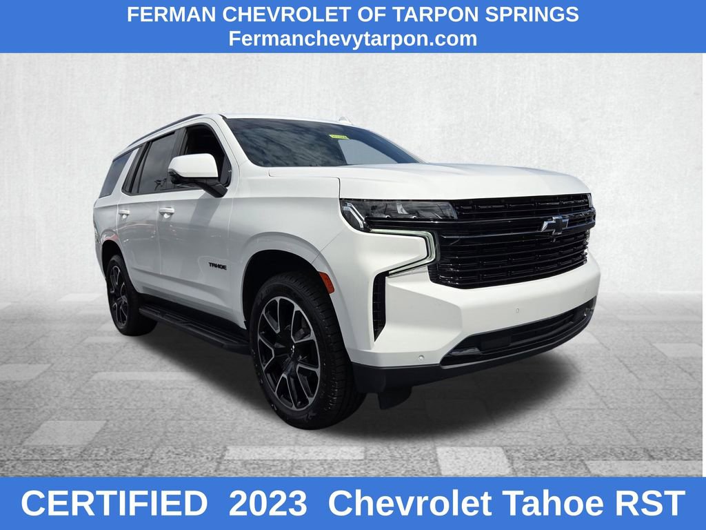 Certified 2023 Chevrolet Tahoe RST w/ Luxury Package