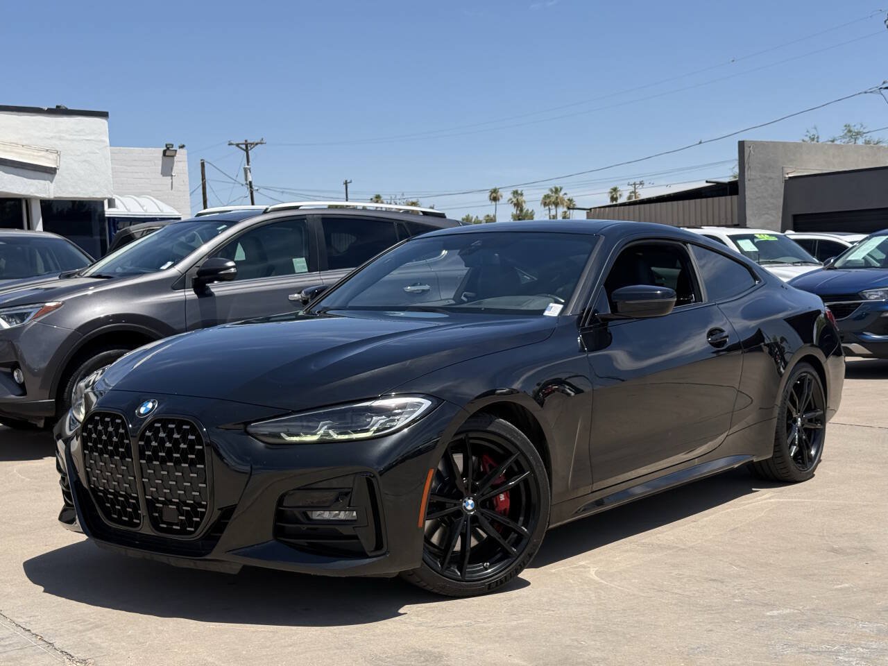Used 2021 BMW 430i Coupe w/ M Sport Package RWD image 1