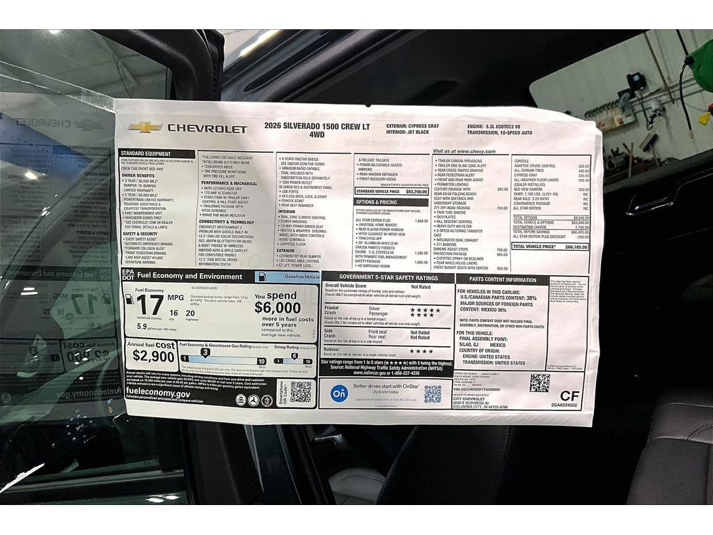 New 2026 Chevrolet Silverado 1500 LT image 15