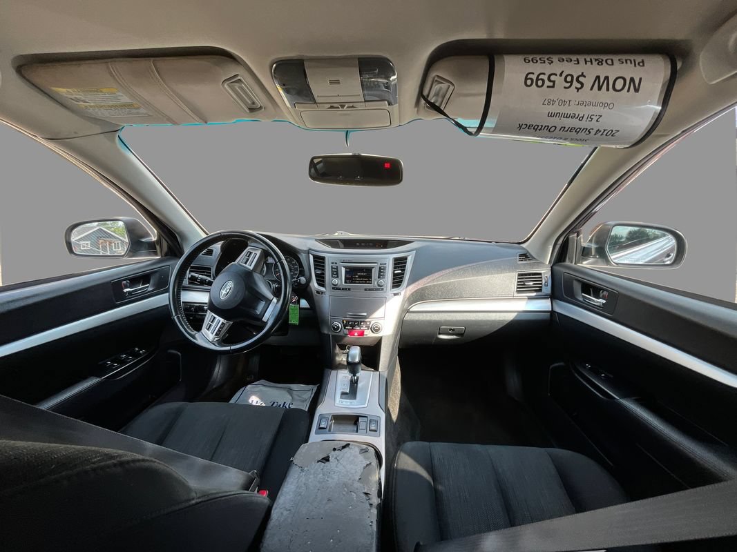 Used 2014 Subaru Outback 2.5i Premium w/ Popular Package #1B AWD/4WD image 9