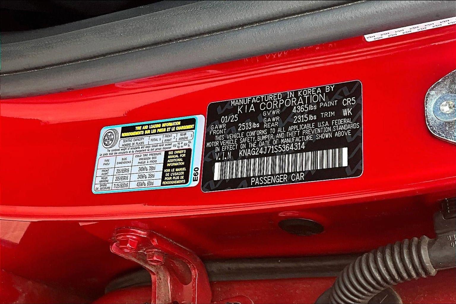 Used 2025 Kia K5 LXS FWD image 19