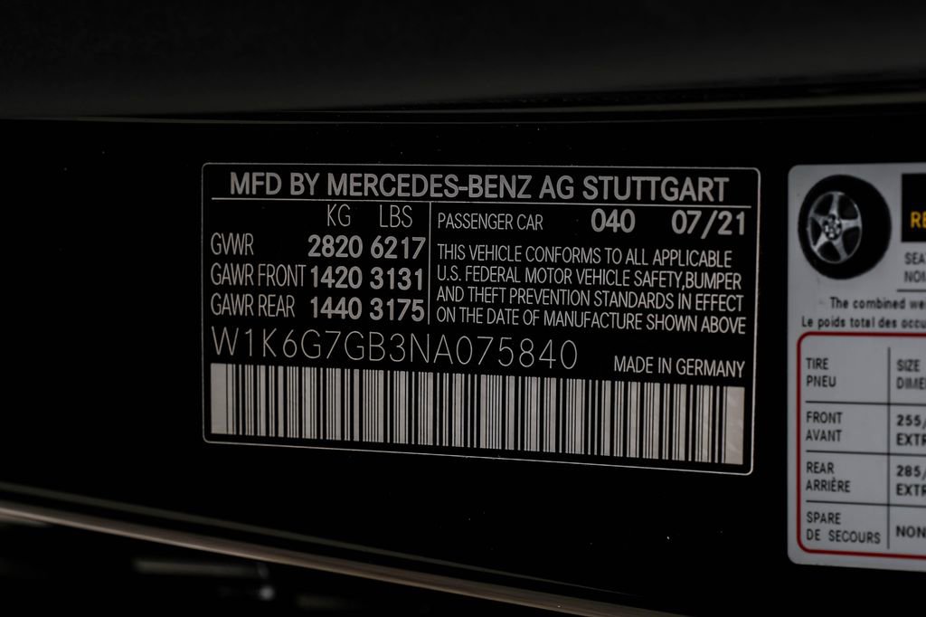 Used 2022 Mercedes-Benz S 580 4MATIC Sedan image 55