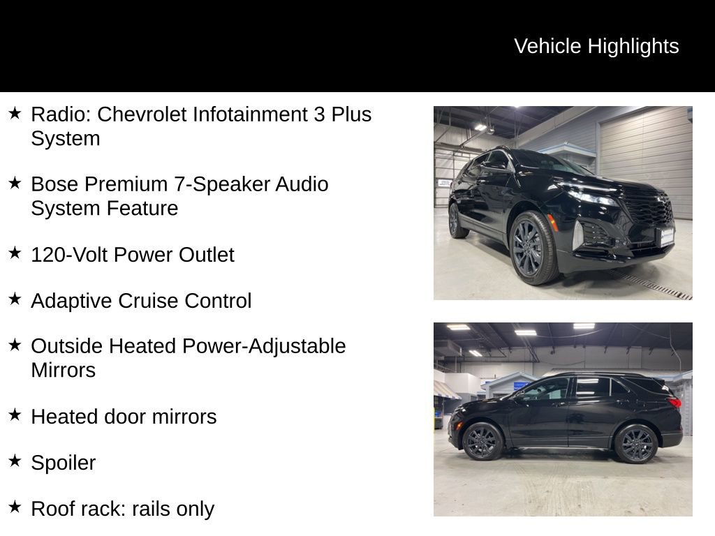 Used 2024 Chevrolet Equinox RS w/ RS Leather Package image 3