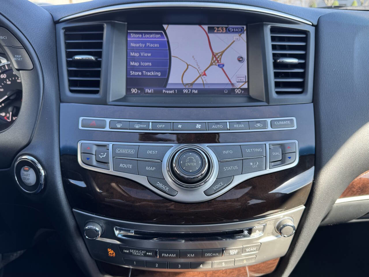 Used 2015 INFINITI QX60 AWD w/ Deluxe Touring Package image 13
