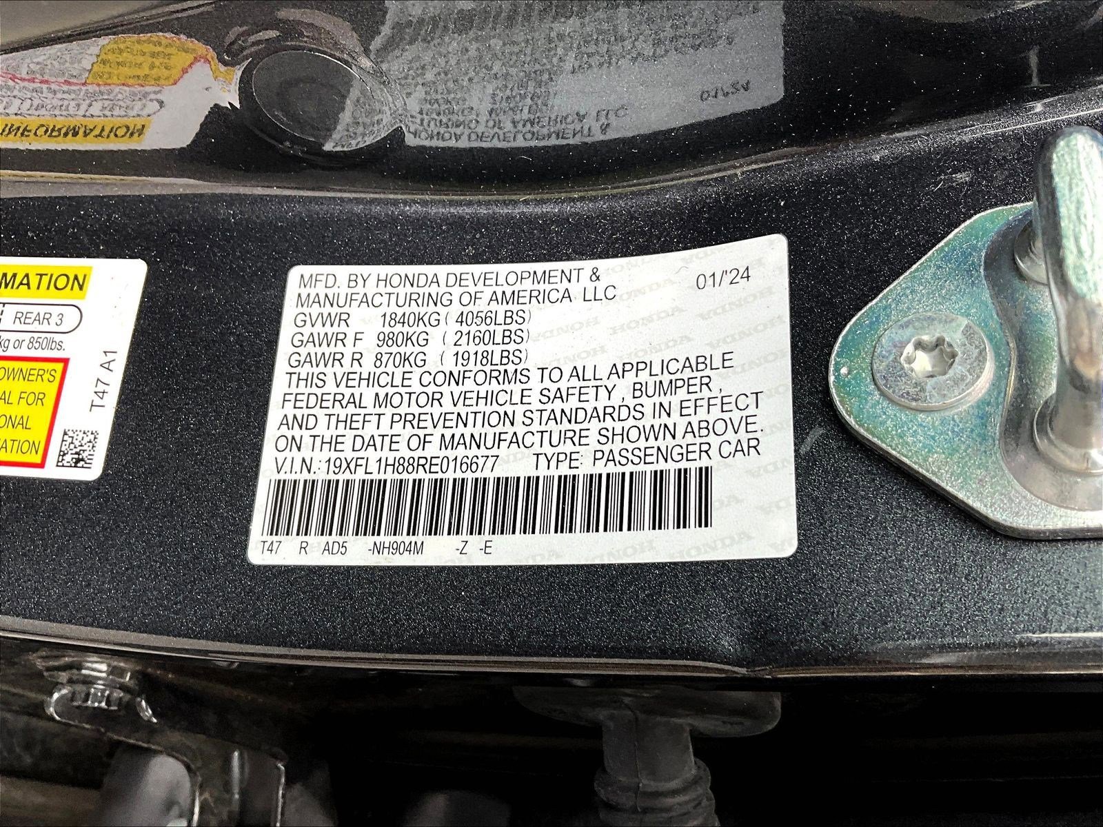 Used 2024 Honda Civic Sport Touring image 19
