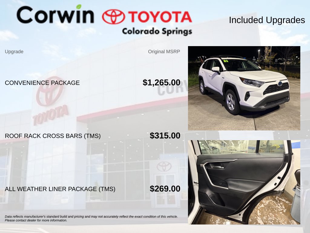 Used 2021 Toyota RAV4 XLE w/ Convenience Package AWD/4WD image 4