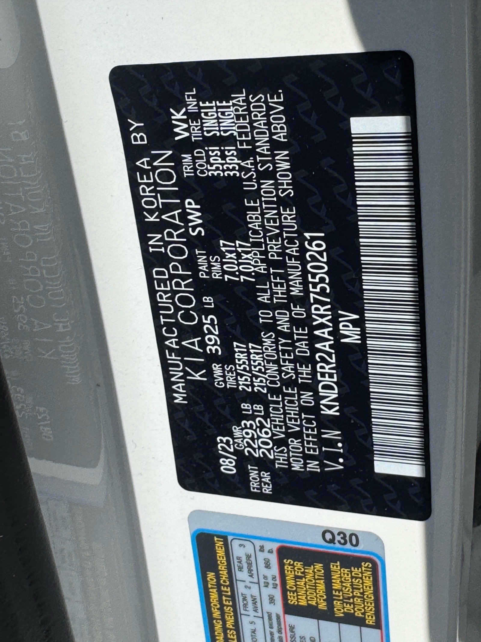 Certified 2024 Kia Seltos EX FWD image 31