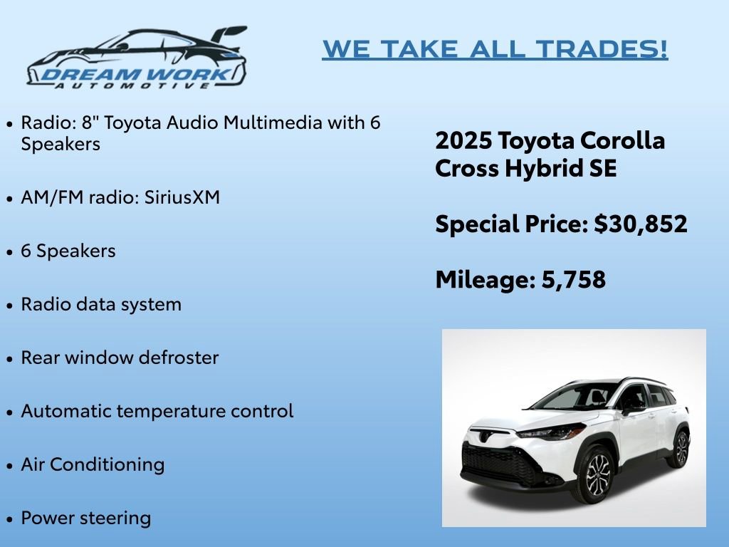 Used 2025 Toyota Corolla Cross AWD Hybrid image 2