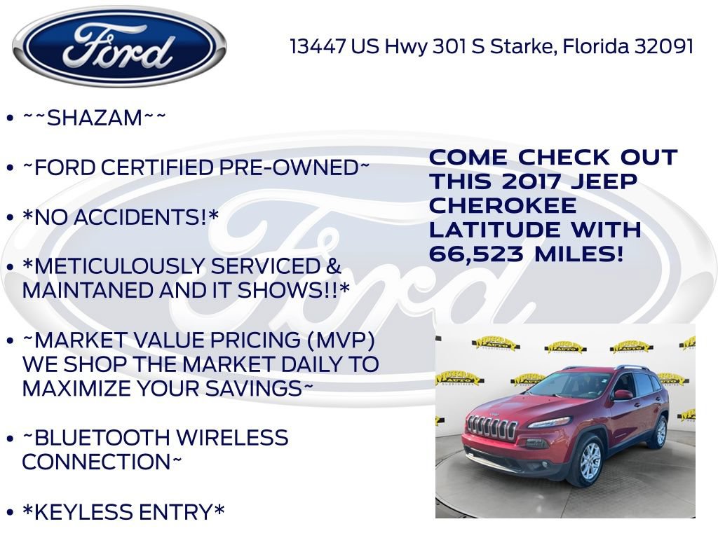Used 2017 Jeep Cherokee Latitude w/ Comfort/Convenience Group FWD image 6