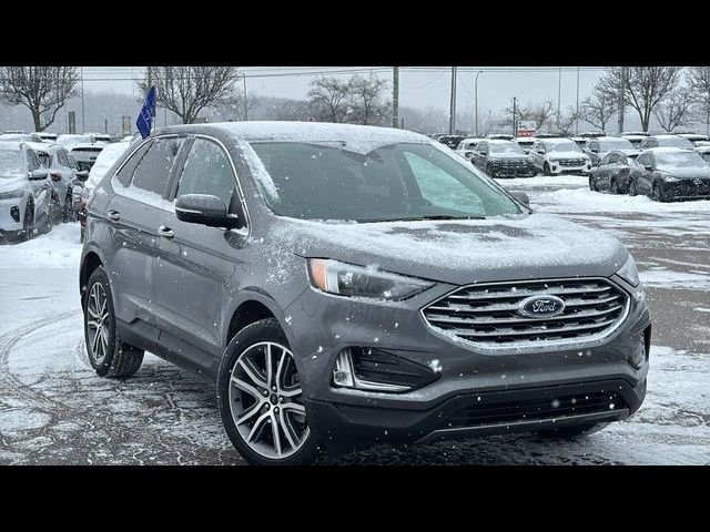 Certified 2023 Ford Edge Titanium w/ Class II Trailer Tow Package AWD/4WD image 2