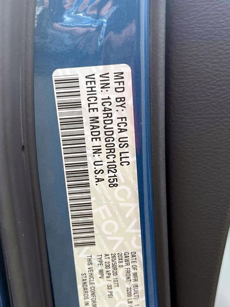 Certified 2024 Dodge Durango GT w/ Blacktop Package image 19