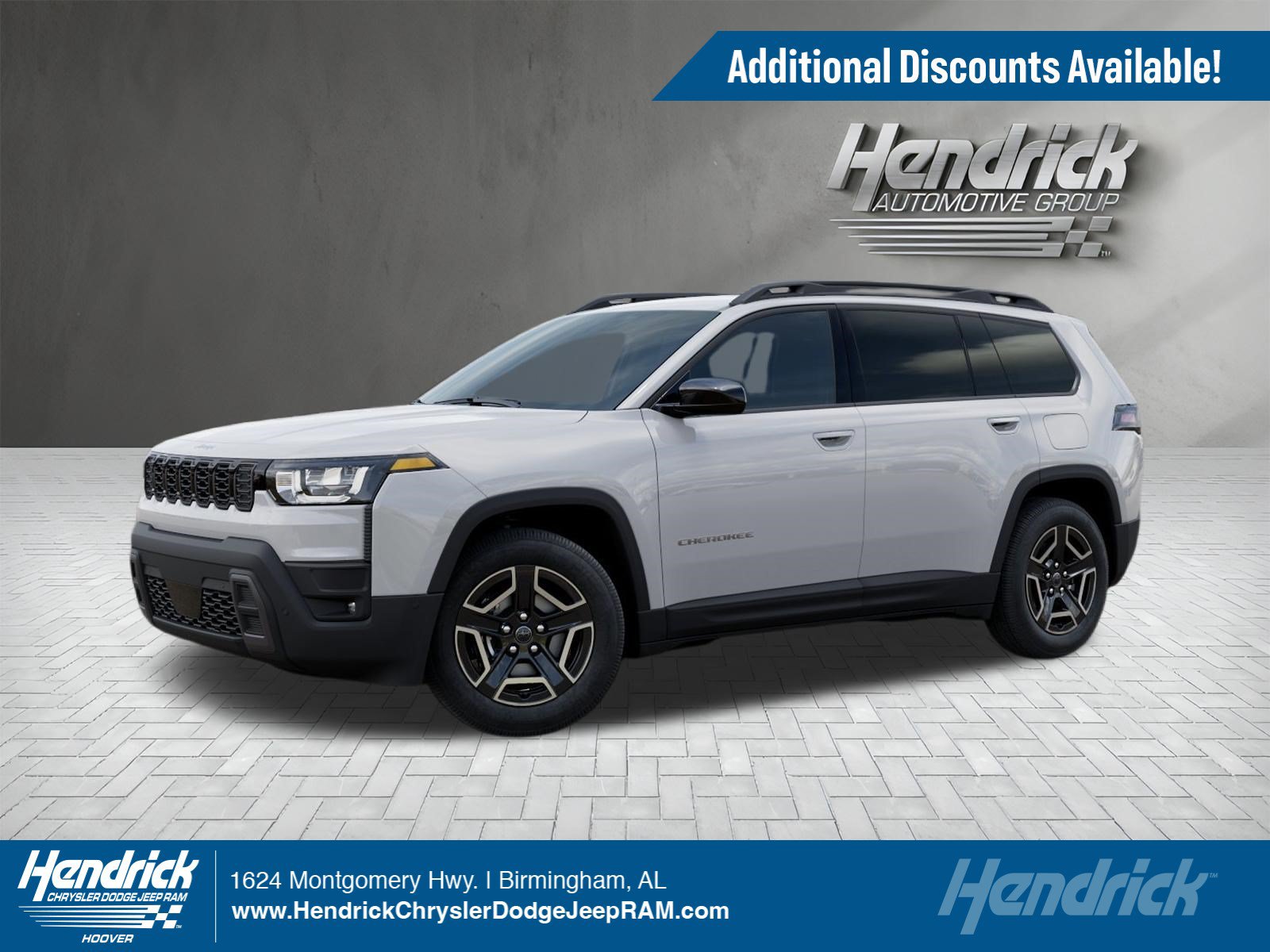 New 2026 Jeep Cherokee Laredo AWD/4WD image 1