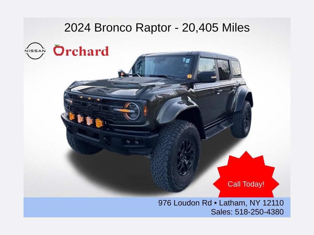 Used 2024 Ford Bronco Raptor w/ Interior Carbon Fiber Pack 6
