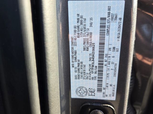 Used 2025 Ford F150 XLT w/ Equipment Group 301A Standard image 24