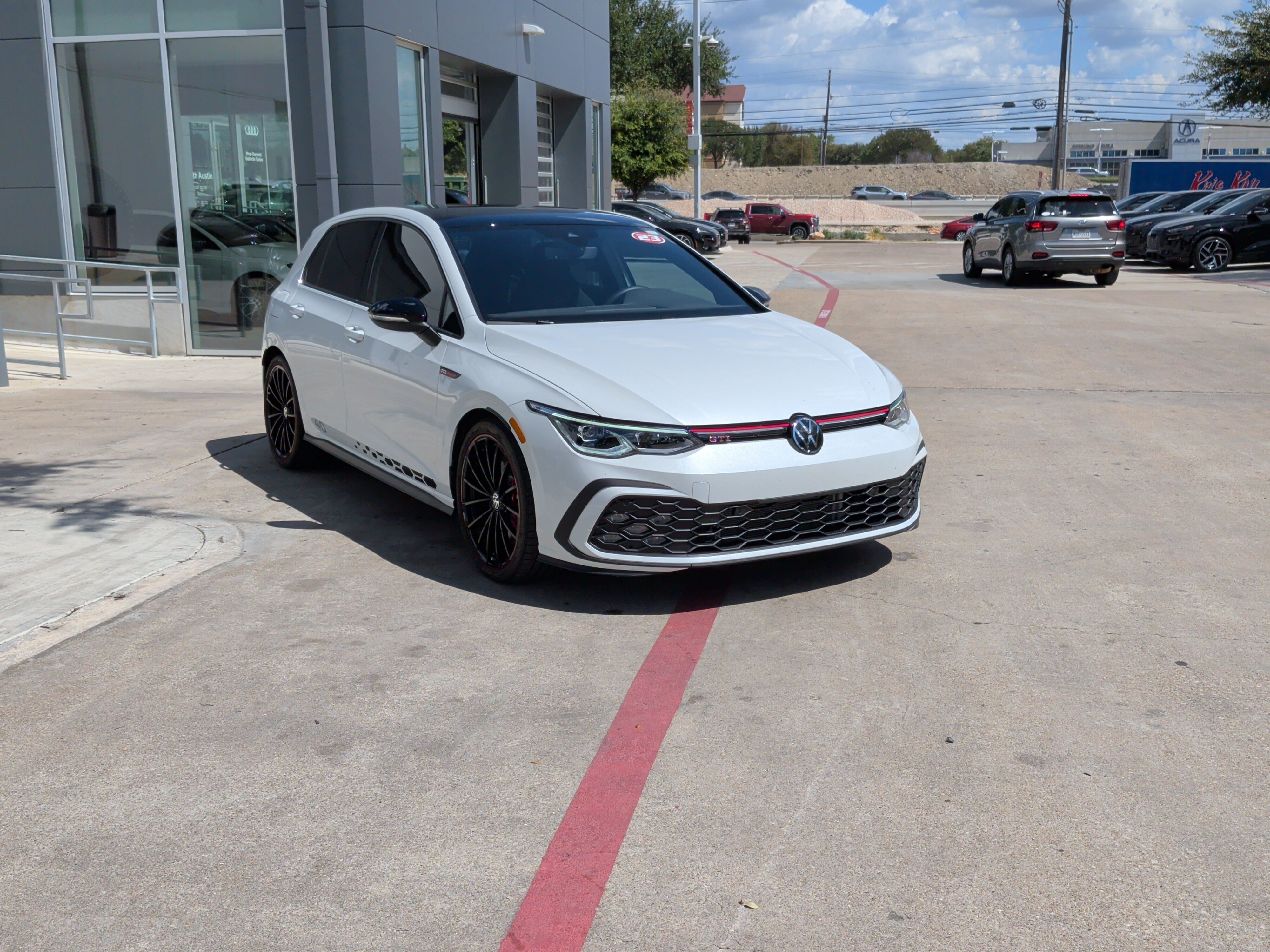 Used 2023 Volkswagen GTI 40th Anniversary Edition FWD image 2