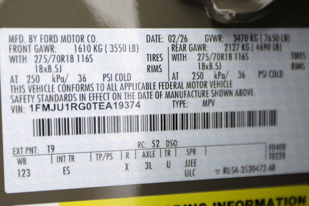 Used 2026 Ford Expedition Tremor AWD/4WD image 60