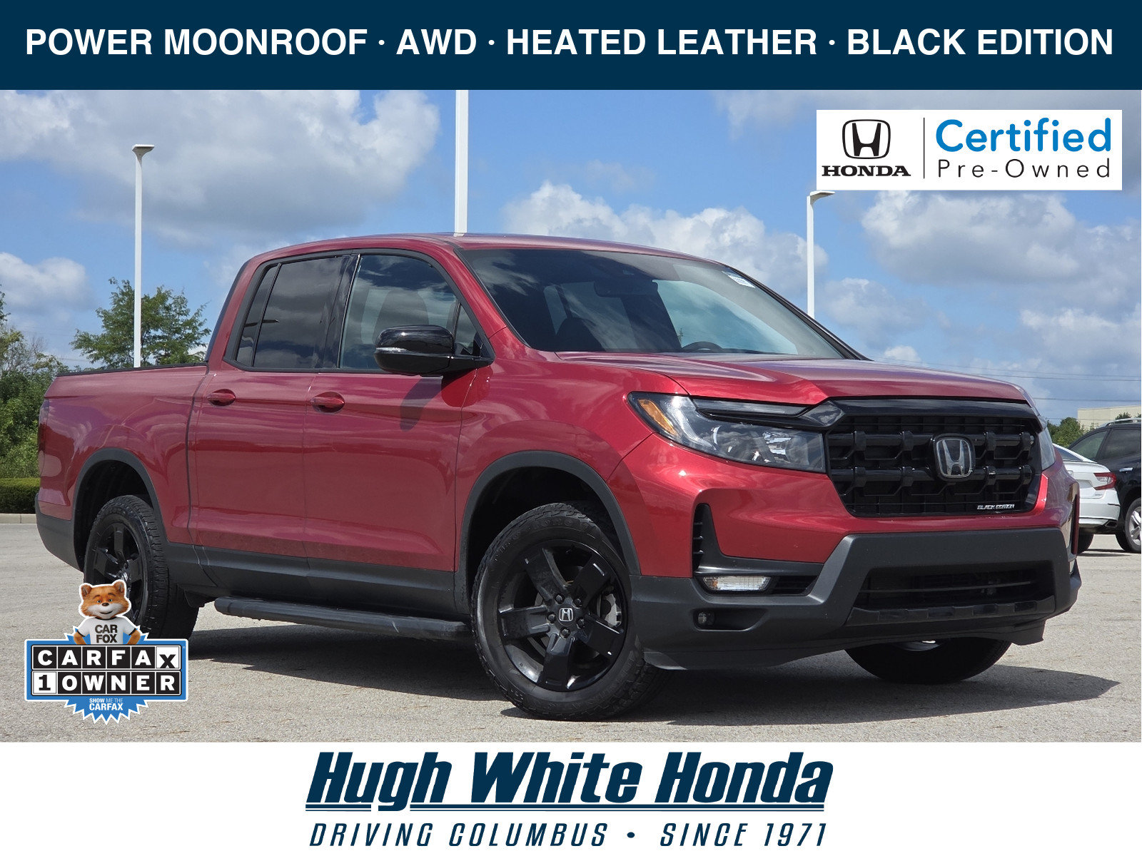 Used 2025 Honda Ridgeline Black Edition