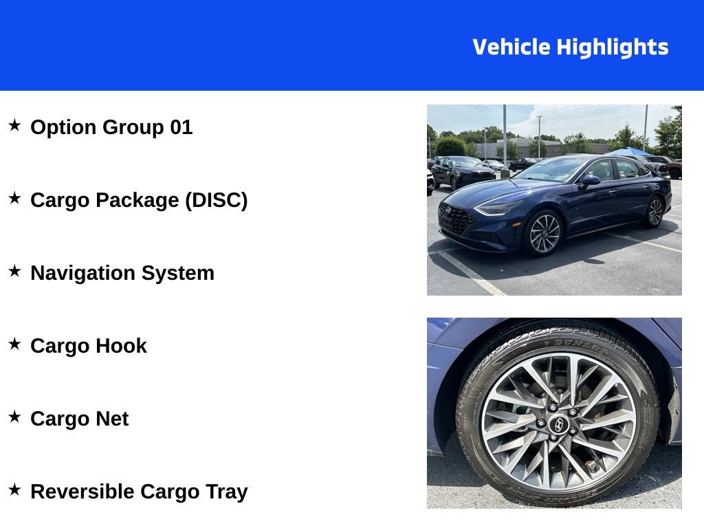 Used 2022 Hyundai Sonata Limited w/ Cargo Package FWD image 4