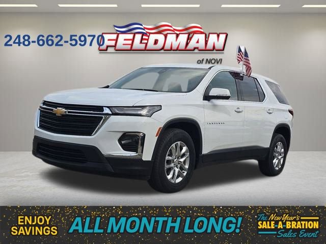 Used 2023 Chevrolet Traverse LS w/ Safety Package image 1