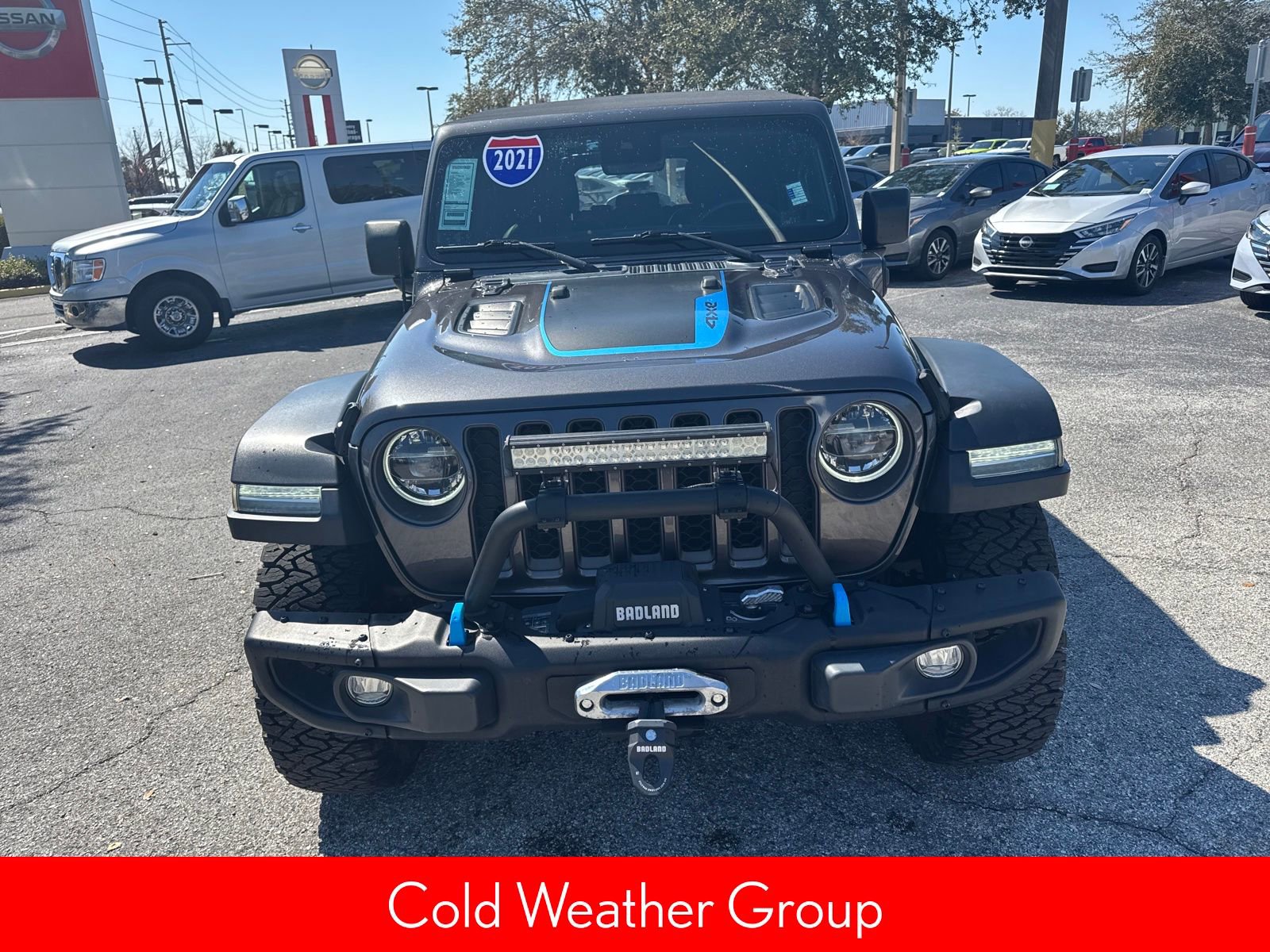 Used 2021 Jeep Wrangler Unlimited Rubicon 4xe w/ Steel Bumper Group image 4